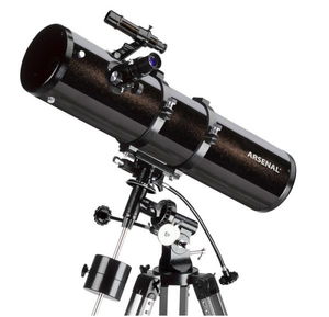 Телескоп Arsenal 130/900, EQ2, рефлектор Ньютона, с окулярами PL6.3 и PL17